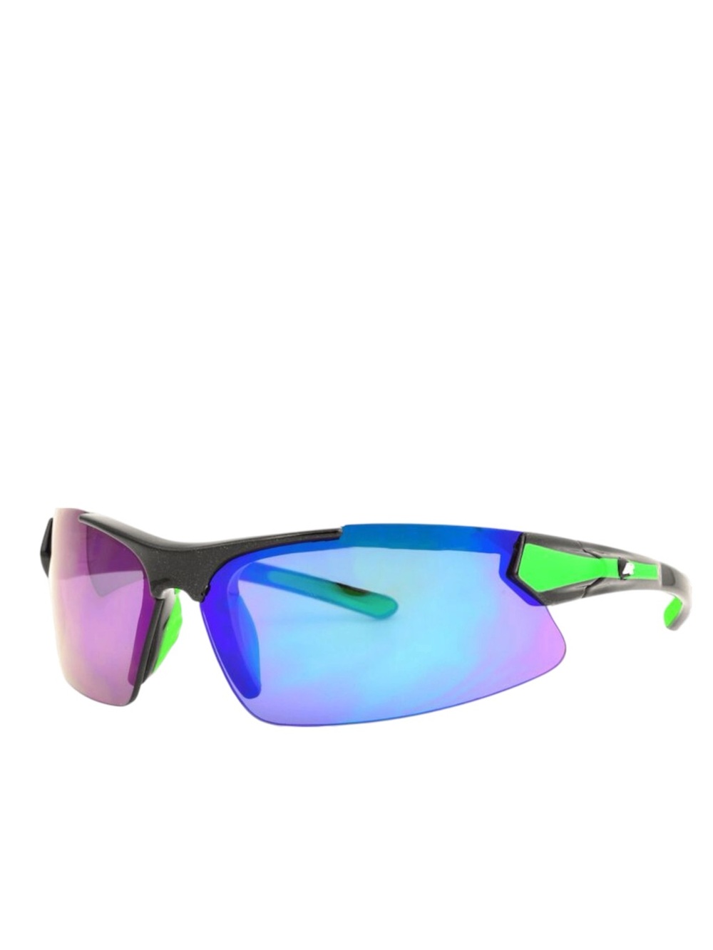 Rawlings Youth Half-Rim Sunglasses Sport Sunglasses - Blue/Green
